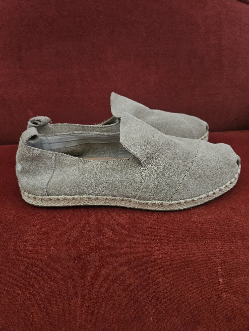 TOMS- Deconstructed Alpargata Espadrille Flats 8.5